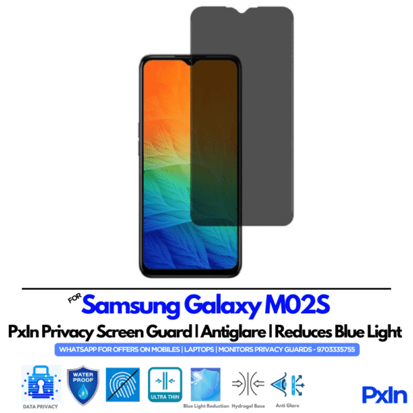 Samsung Galaxy M02S Mobile Privacy Screen