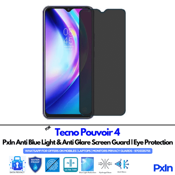 Tecno Pouvoir 4 Mobile Privacy Screen