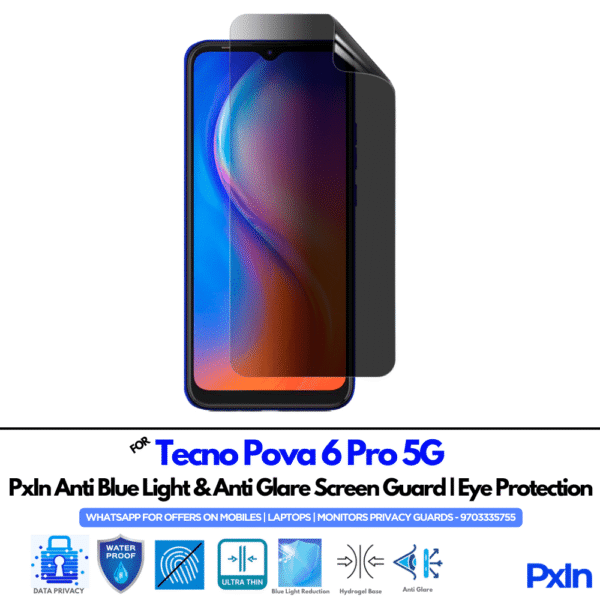 Tecno Pova 6 Pro 5G Mobile Privacy Screen