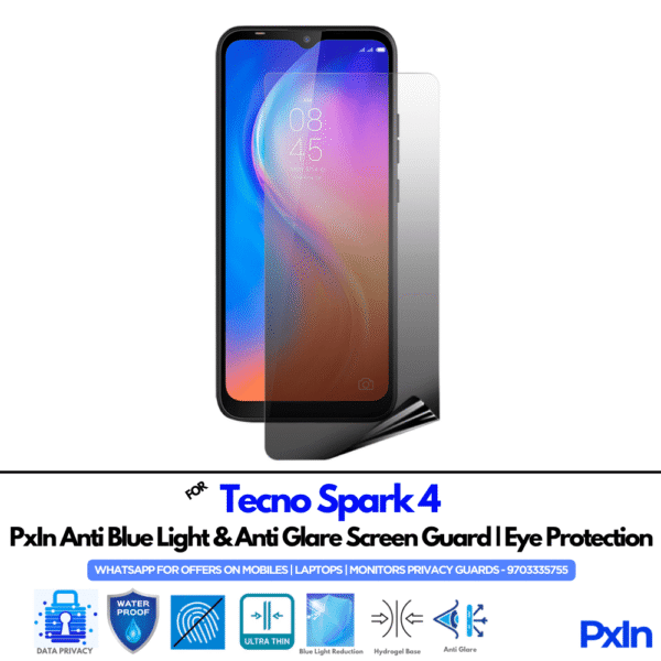 Tecno Spark 4 Mobile Privacy Screen