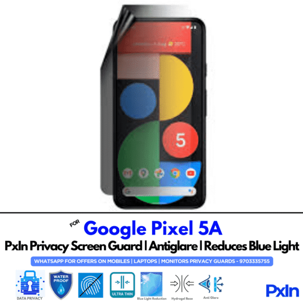 Google Pixel 5A Mobile Privacy Screen