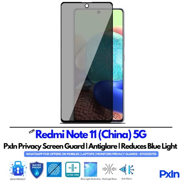 Redmi Note 11 (China) 5G Mobile Privacy Screen