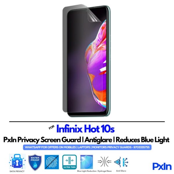 Infinix Hot 10s Mobile Privacy Screen