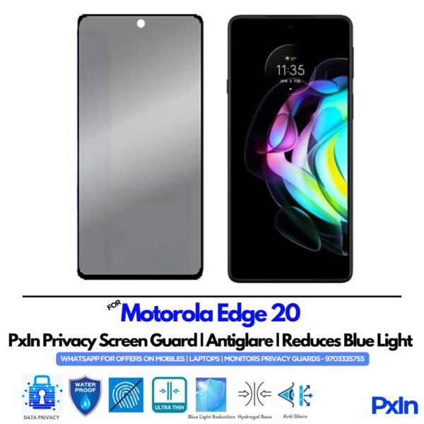 MOTOROLA Edge 20 Mobile Privacy Screen