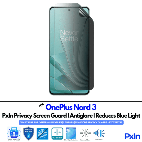 OnePlus Nord 3 Mobile Privacy Screen
