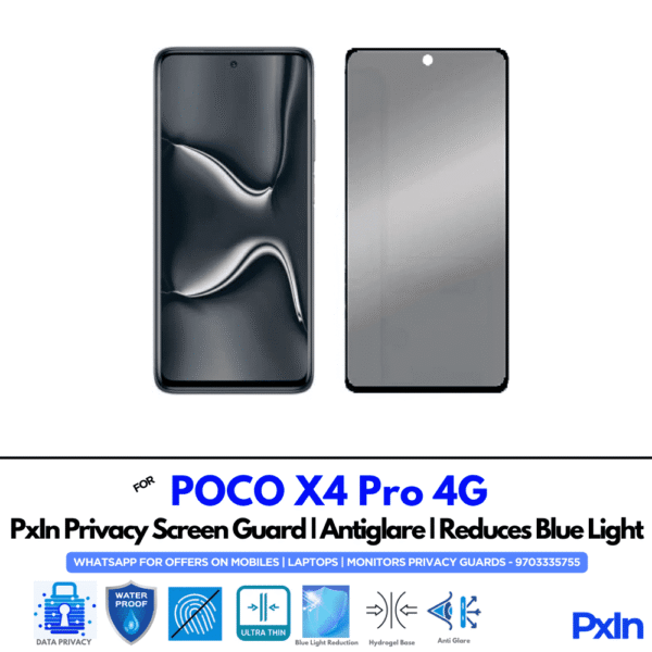 POCO X4 Pro 4G Mobile Privacy Screen