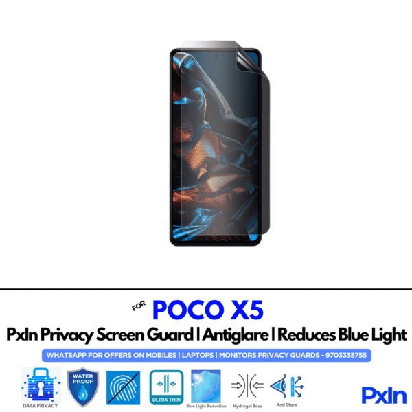 POCO X5 Mobile Privacy Screen