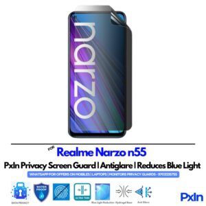 Realme narzo n55 Mobile Privacy Screen