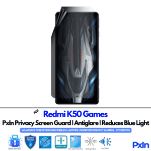Redmi K50 Games Mobile Privacy Screen