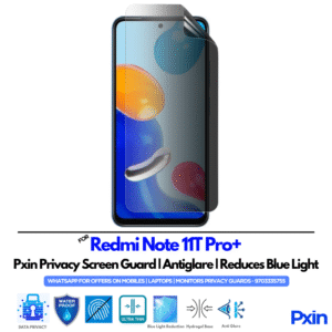Redmi Note 11T Pro+ Mobile Privacy Screen