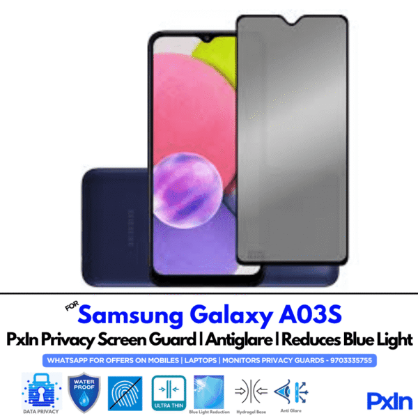Samsung Galaxy A03S Mobile Privacy Screen
