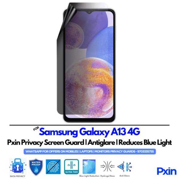 Samsung Galaxy A13 4G Mobile Privacy Screen