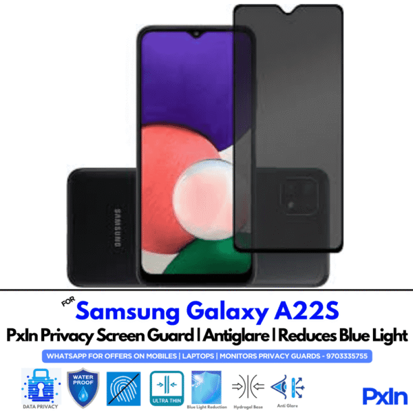 Samsung Galaxy A22S Mobile Privacy Screen