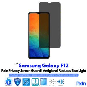 Samsung Galaxy F12 Mobile Privacy Screen