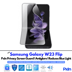 Samsung Galaxy W23 Flip Mobile Privacy Screen