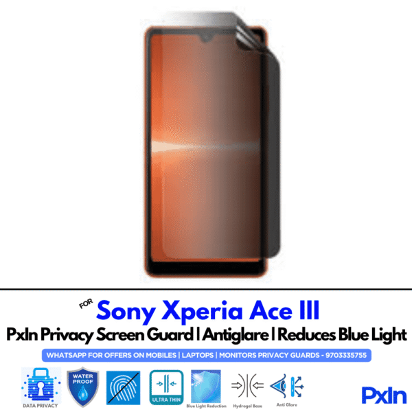 Sony Xperia Ace III Mobile Privacy Screen
