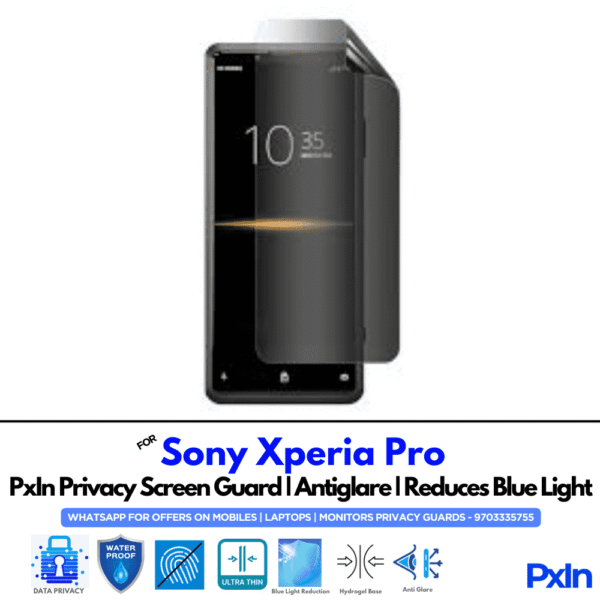 Sony Xperia Pro Mobile Privacy Screen