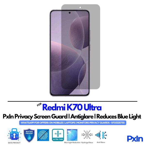 Redmi K70 Ultra Mobile Privacy Screen