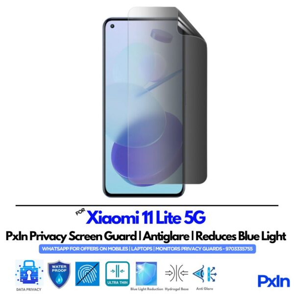 Xiaomi 11 Lite 5G Mobile Privacy Screen Guard