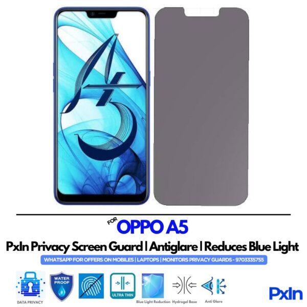 OPPO A5 Mobile Privacy Screen