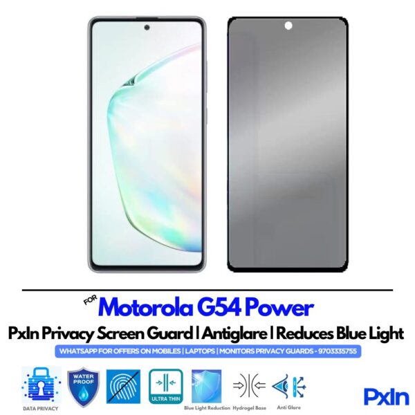 Motorola G54 Power Mobile Privacy Screen