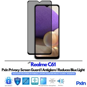 Realme C61 Mobile Privacy Screen