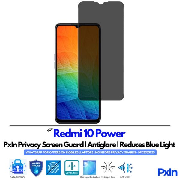 Redmi 10 Power Mobile Privacy Screen