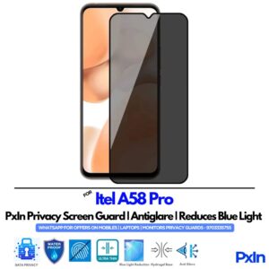 Itel A58 Pro Mobile Privacy Screen