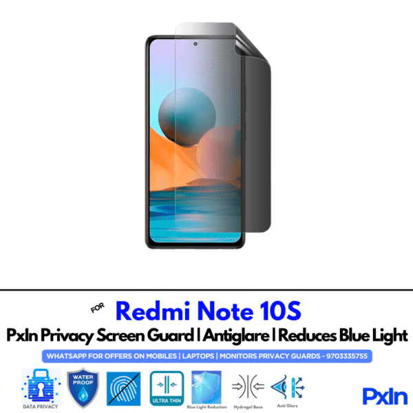Redmi Note 10S Mobile Privacy Screen