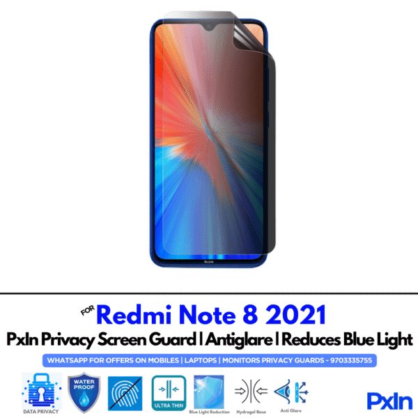 Redmi Note 8 2021 Mobile Privacy Screen
