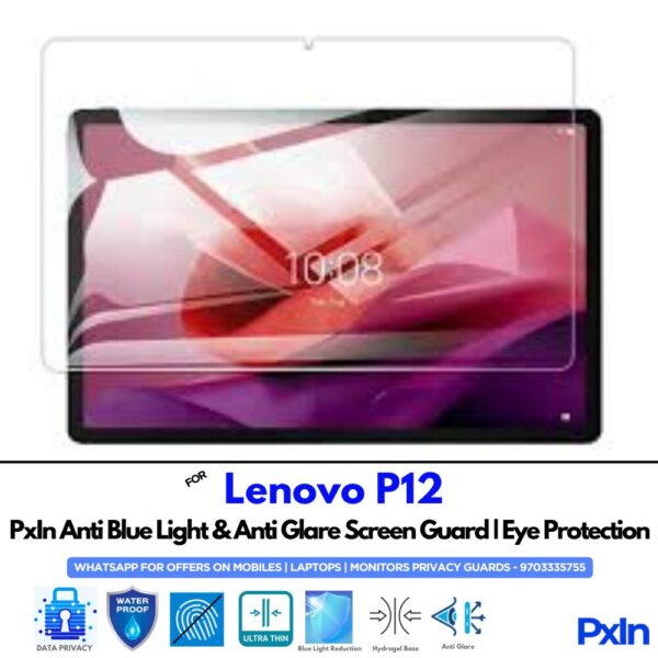 Lenovo P12 Tab Anti Blue light Screen Guard