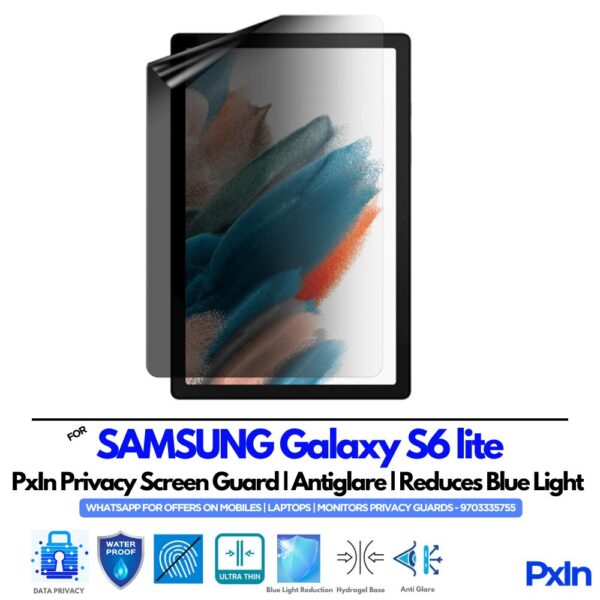 SAMSUNG Galaxy S6 lite Tab Privacy Screen