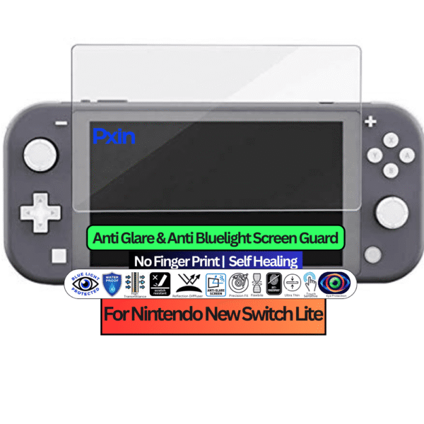Anti-Blue & Anti-Glare Screen Guard for Nintendo New Switch Lite Gaming Console