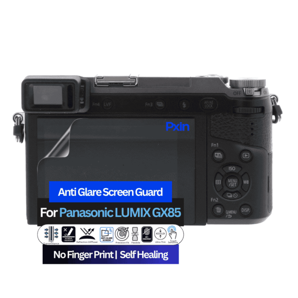 Anti-Glare Screen Guard for Panasonic LUMIX GX85 Camera