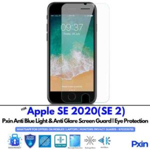AppleSE2020SE2 Mobile Anti Bluelight and Anti glare Screen Guard