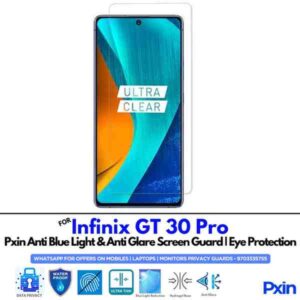 InfinixGT30Pro Mobile Anti Bluelight and Anti glare Screen Guard