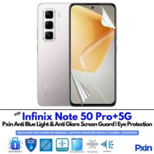 Infinix Note 50 Pro+5G Mobile Anti Bluelight and Anti glare Screen Guard
