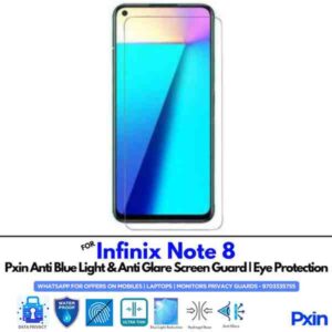InfinixNote8 Mobile Anti Bluelight and Anti glare Screen Guard