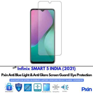 InfinixSMART5INDIA Mobile Anti Bluelight and Anti glare Screen Guard