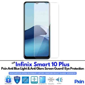 InfinixSmart10Plus Mobile Anti Bluelight and Anti glare Screen Guard