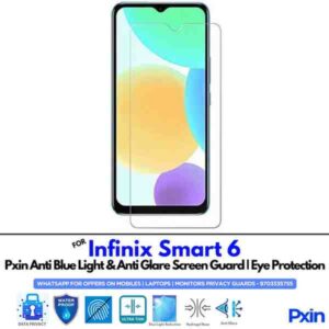 InfinixSmart6 Mobile Anti Bluelight and Anti glare Screen Guard