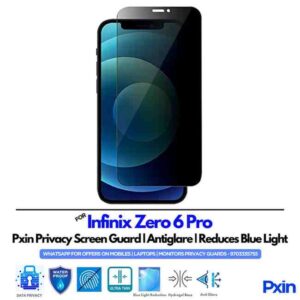 InfinixZero6Pro Mobile Privacy Screen Guard
