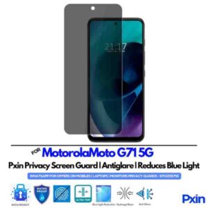 MotorolaMotoG715G Mobile Privacy Screen Guard