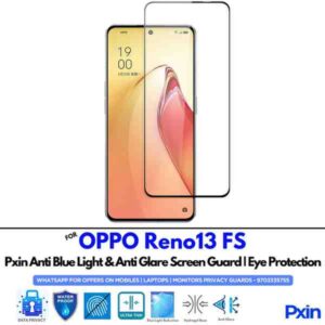 OPPOReno13FS Mobile Anti Bluelight and Anti glare Screen Guard