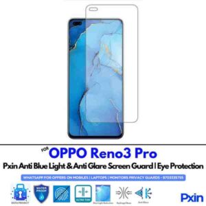 OPPOReno3Pro Mobile Anti Bluelight and Anti glare Screen Guard