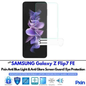 SAMSUNGGalaxyZFlip7FE Mobile Anti Bluelight and Anti glare Screen Guard