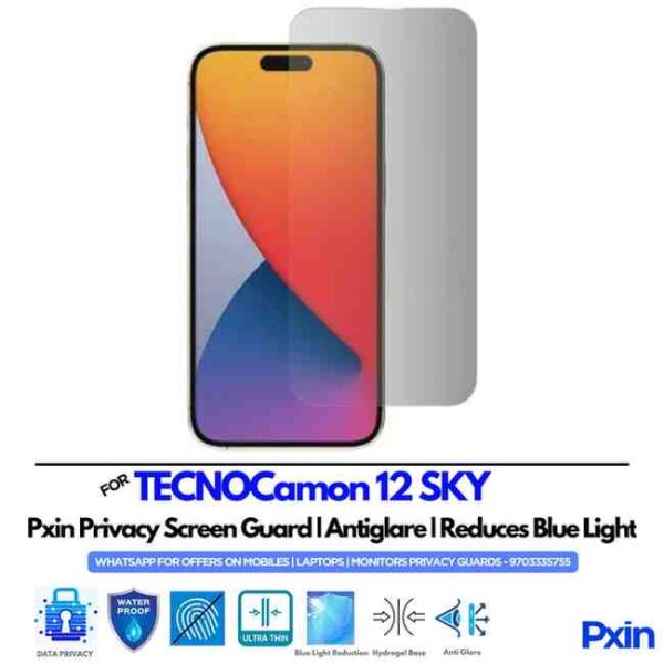 TECNOCamon12SKY Mobile Privacy Screen Guard