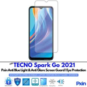 TECNOSparkGo2021 Mobile Anti Bluelight and Anti glare Screen Guard