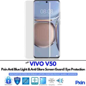 VIVOV50 Mobile Anti Bluelight and Anti glare Screen Guard