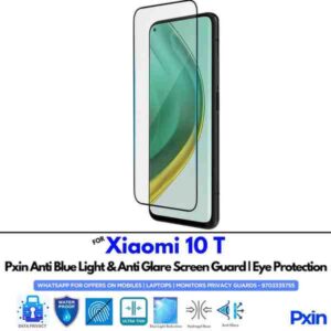 Xiaomi10T Mobile Anti Bluelight and Anti glare Screen Guard
